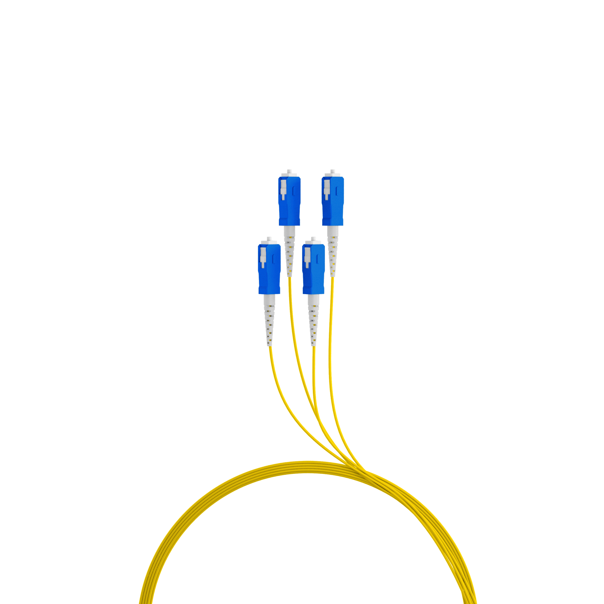 Trunkkabel U-DQ(ZN)BH OS2 4E (1x4) SC-SC,60m Dca LSZH