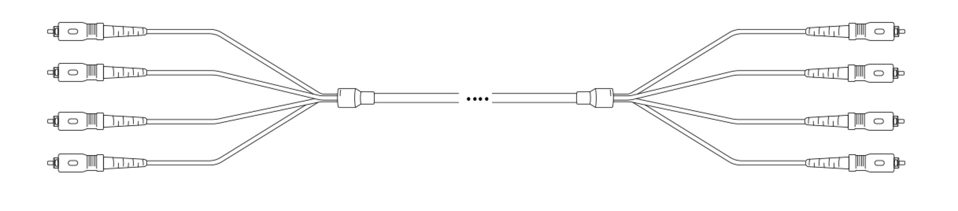 A-DQ(ZN) B2Y G657A 9/125µm SC/SC 4E 1,0m