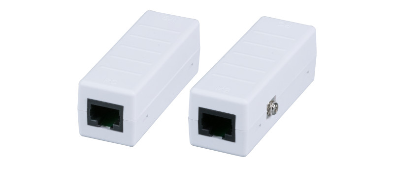 Network isolator Cat.6A for medical technology