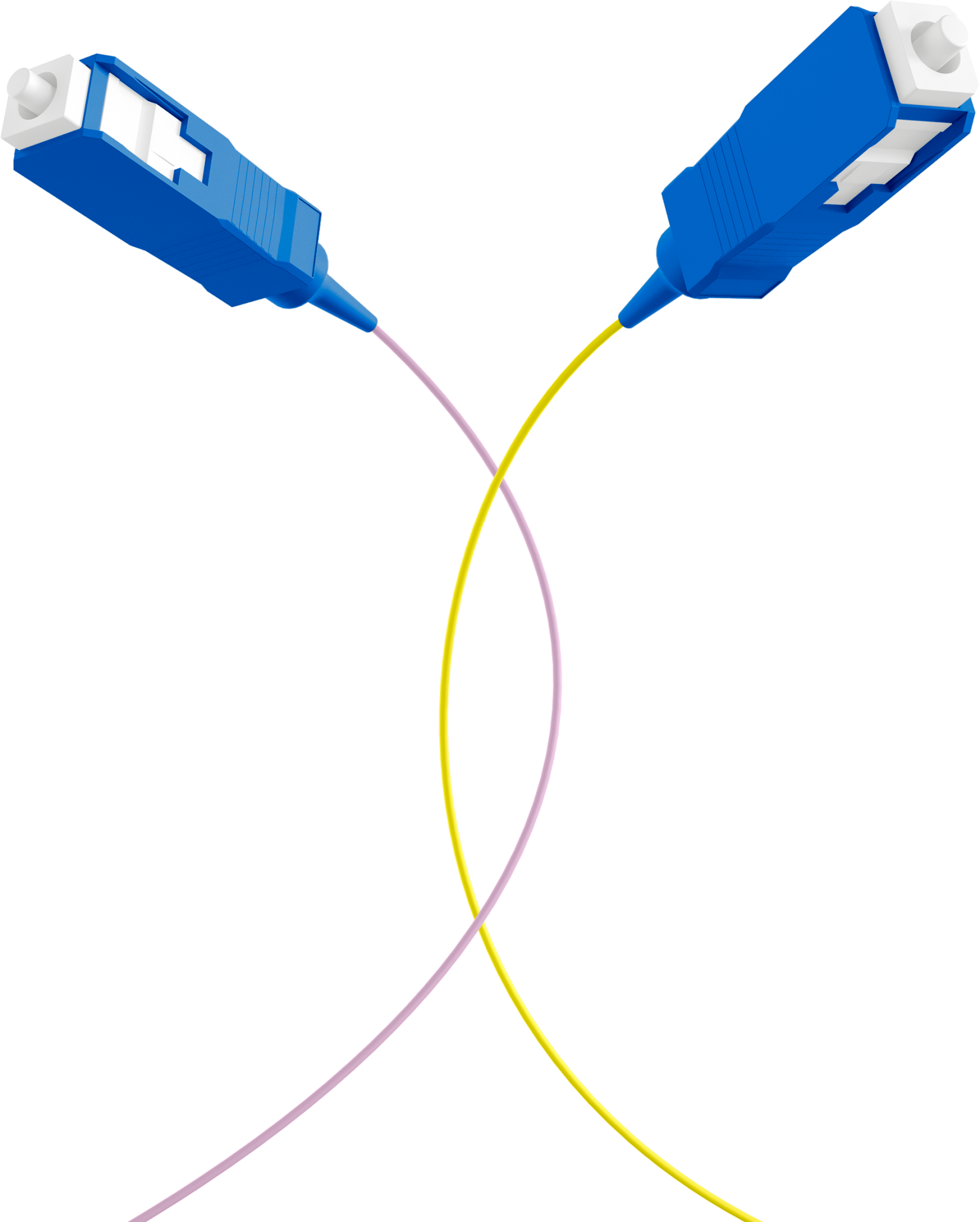 Faserpigtail SC OS2 G657A2-farbiges Set 2m - 12 Stück