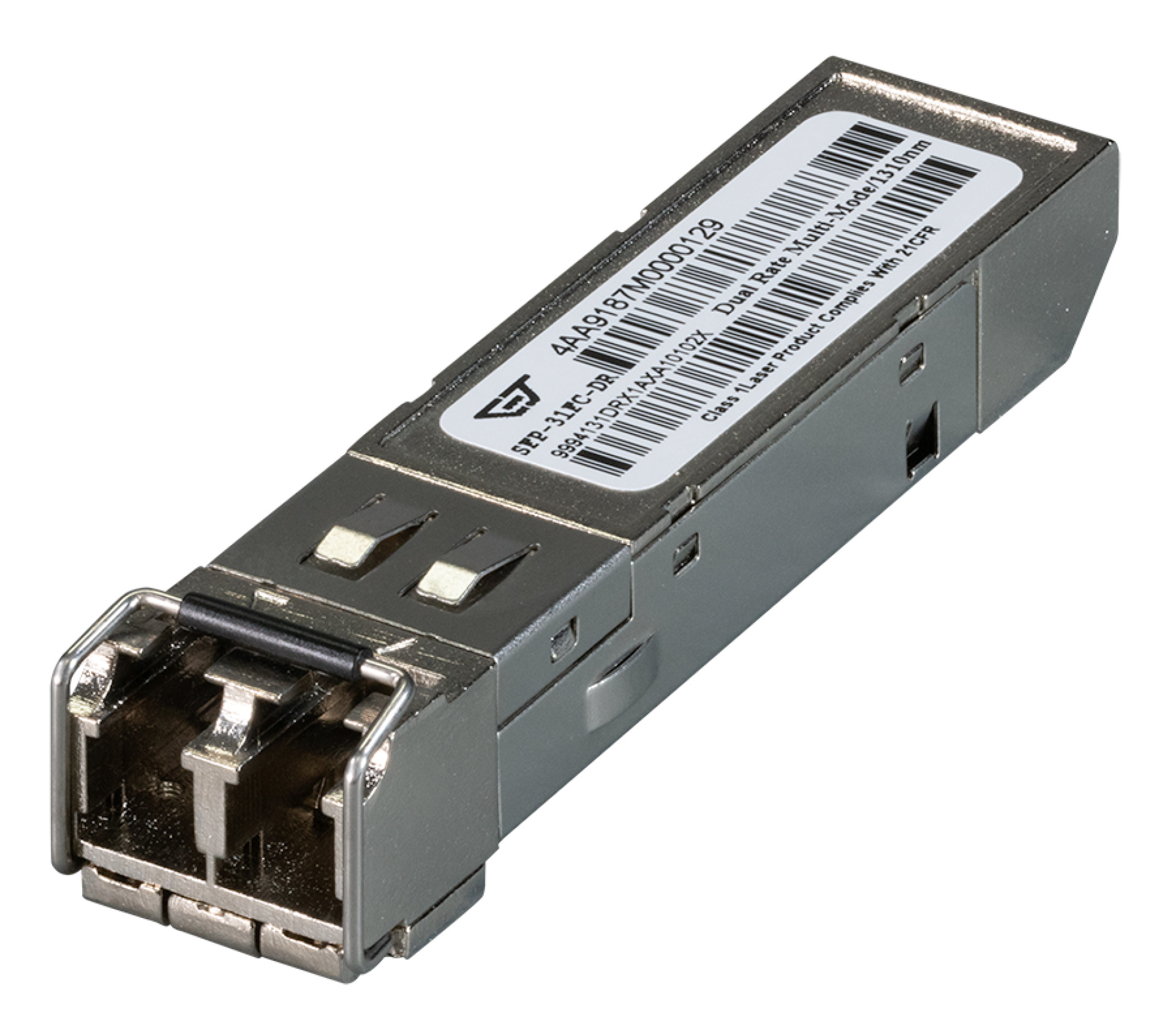 SFP 100/1000Mbps Dual Rate, MM, LC,,2km/550M, 1310nm, 0° to 70°C