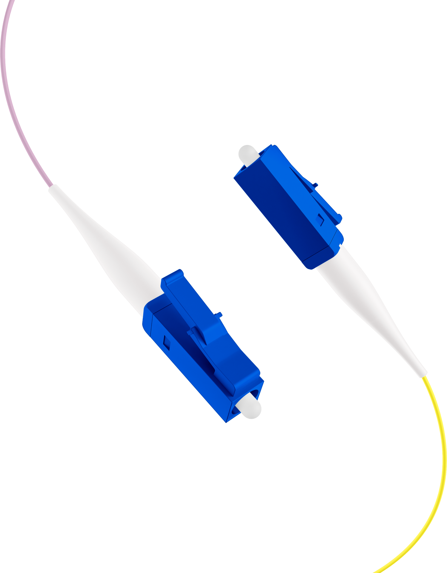 INFRALAN® Fiber Pigtail LC OS2 G652D-colored set 2m - 12 pieces