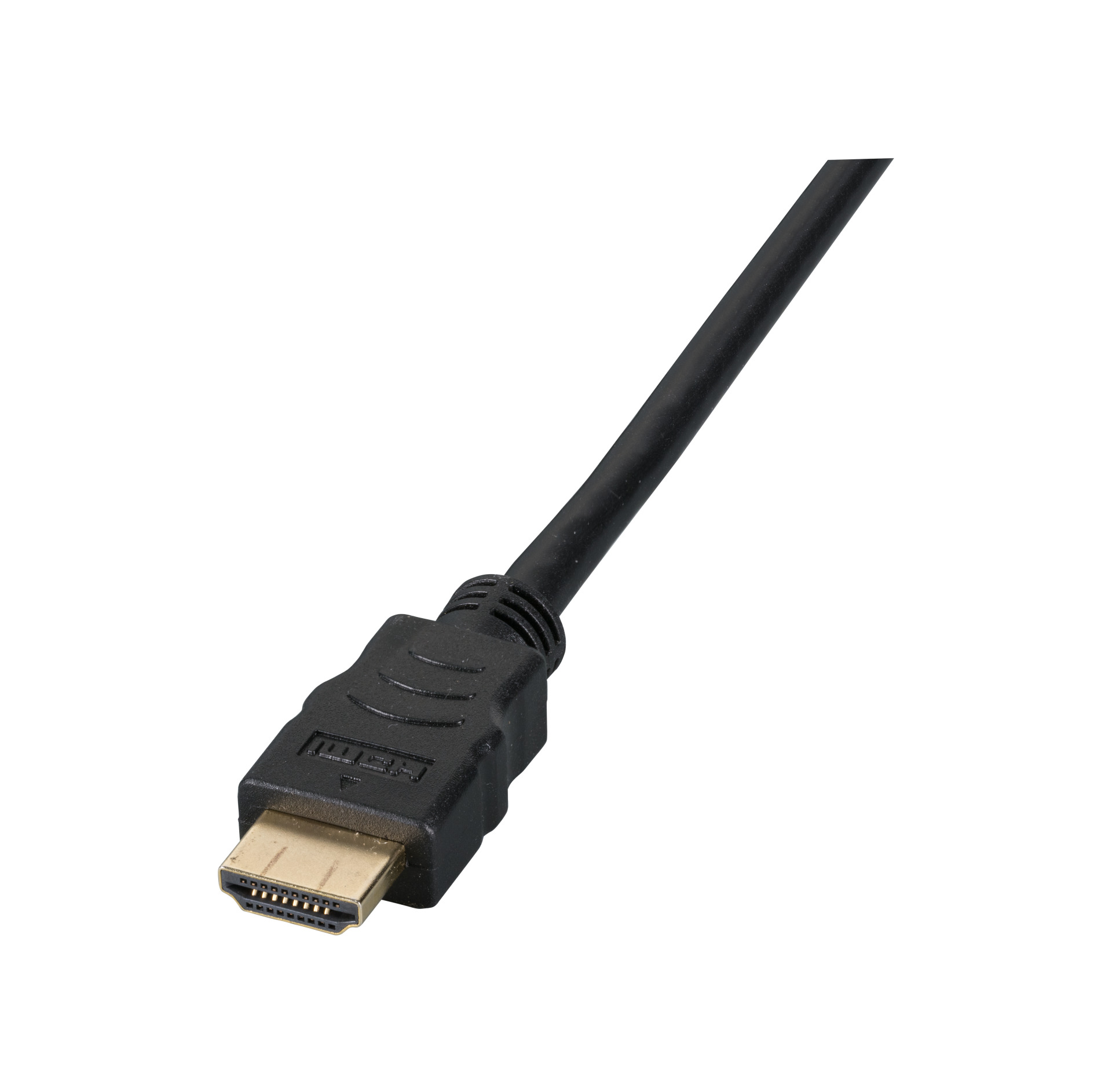 IP67 Einbaubuchse, M25, HDMI, Bu-St, A-A, 1,0m, schwarz