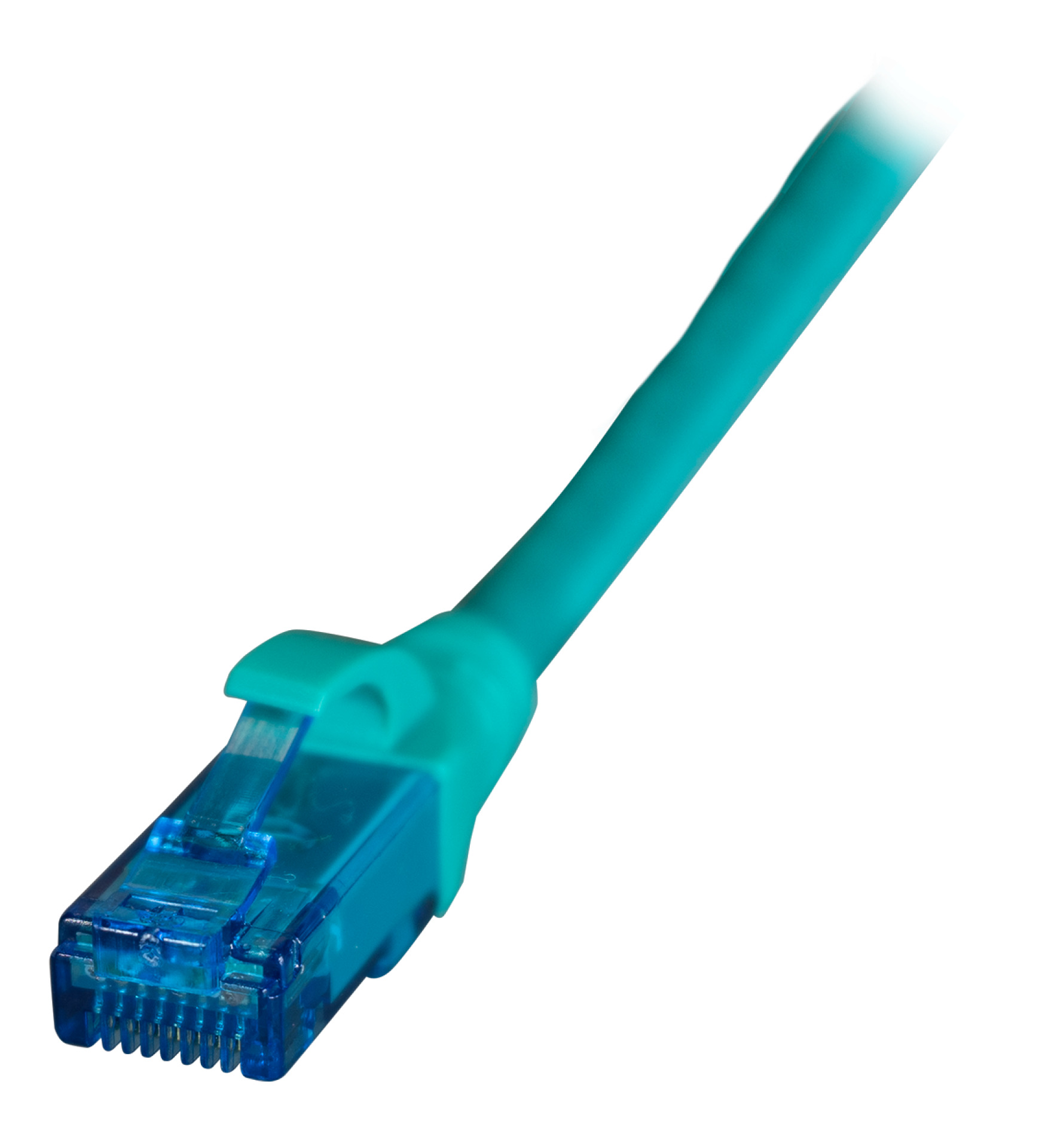 INFRALAN® RJ45 Patch cable U/UTP, Cat.6A, LSZH, Premium, 500MHz, 3m, green