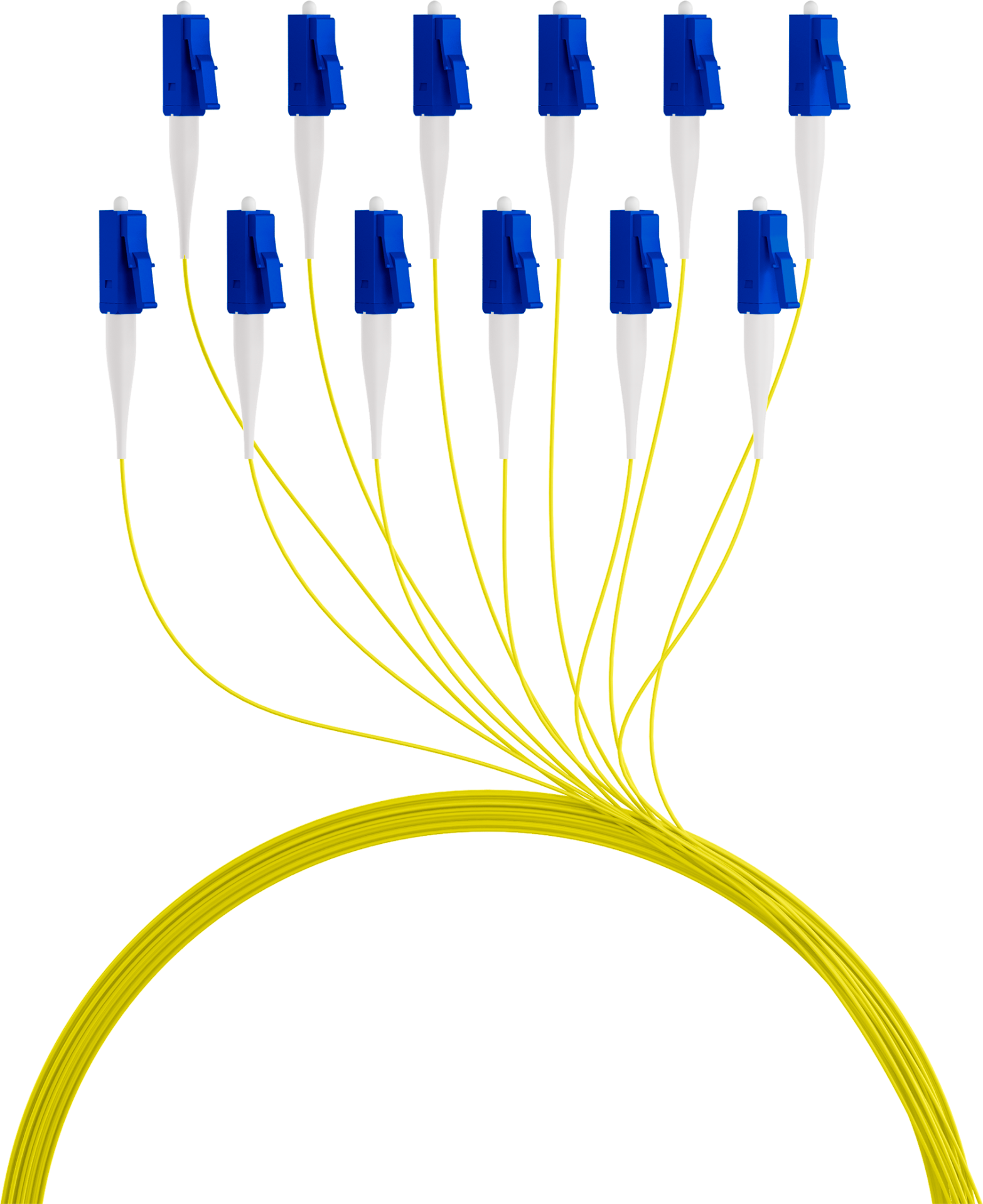 Fiber Pigtail LC OS2 G657A2-Yellow 2m - 1 piece