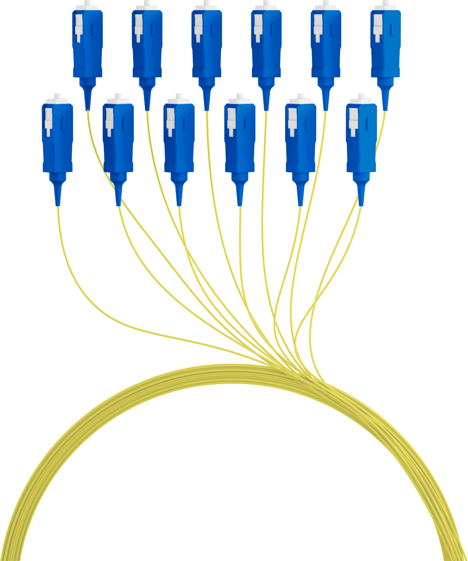 Faserpigtail SC 9/125µ OS2 G652D 2,0 m Gelb 1 Stück