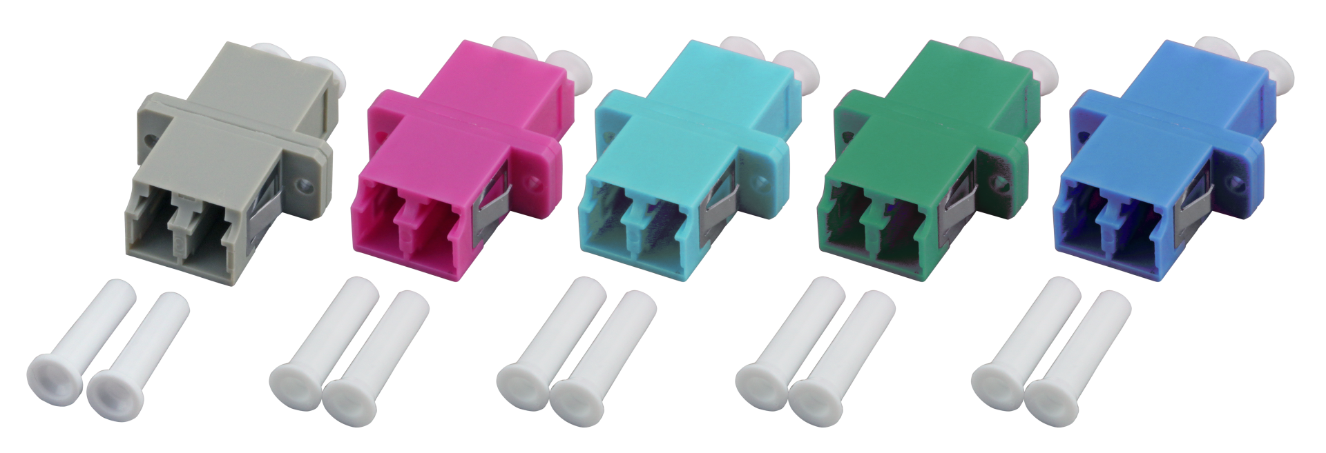 INFRALAN® adapter LC Duplex OM4 erica violet 