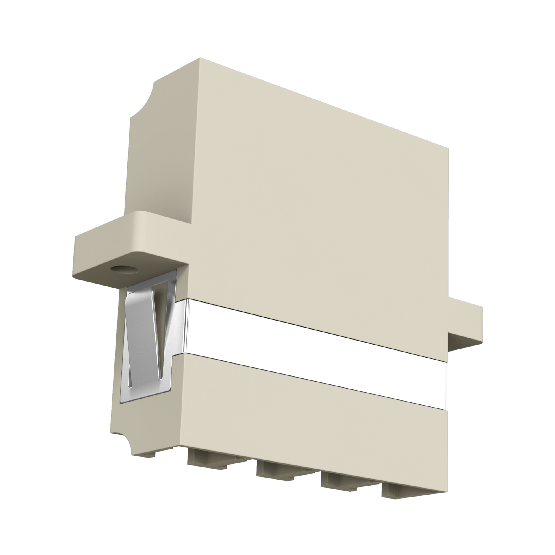 Adapter  LC Quad OM1-2 beige 