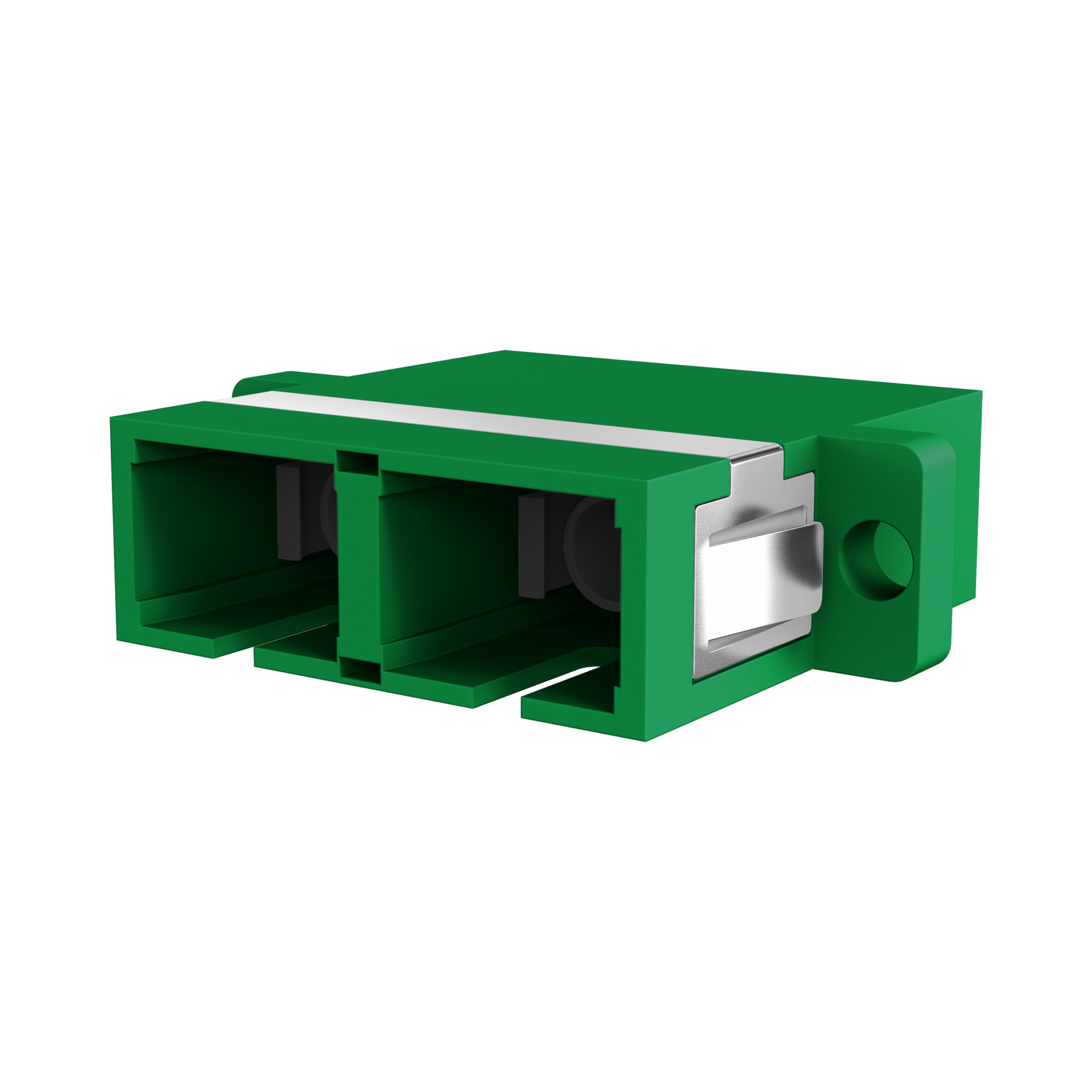 Adapter  SC/APC Duplex OS2 green 