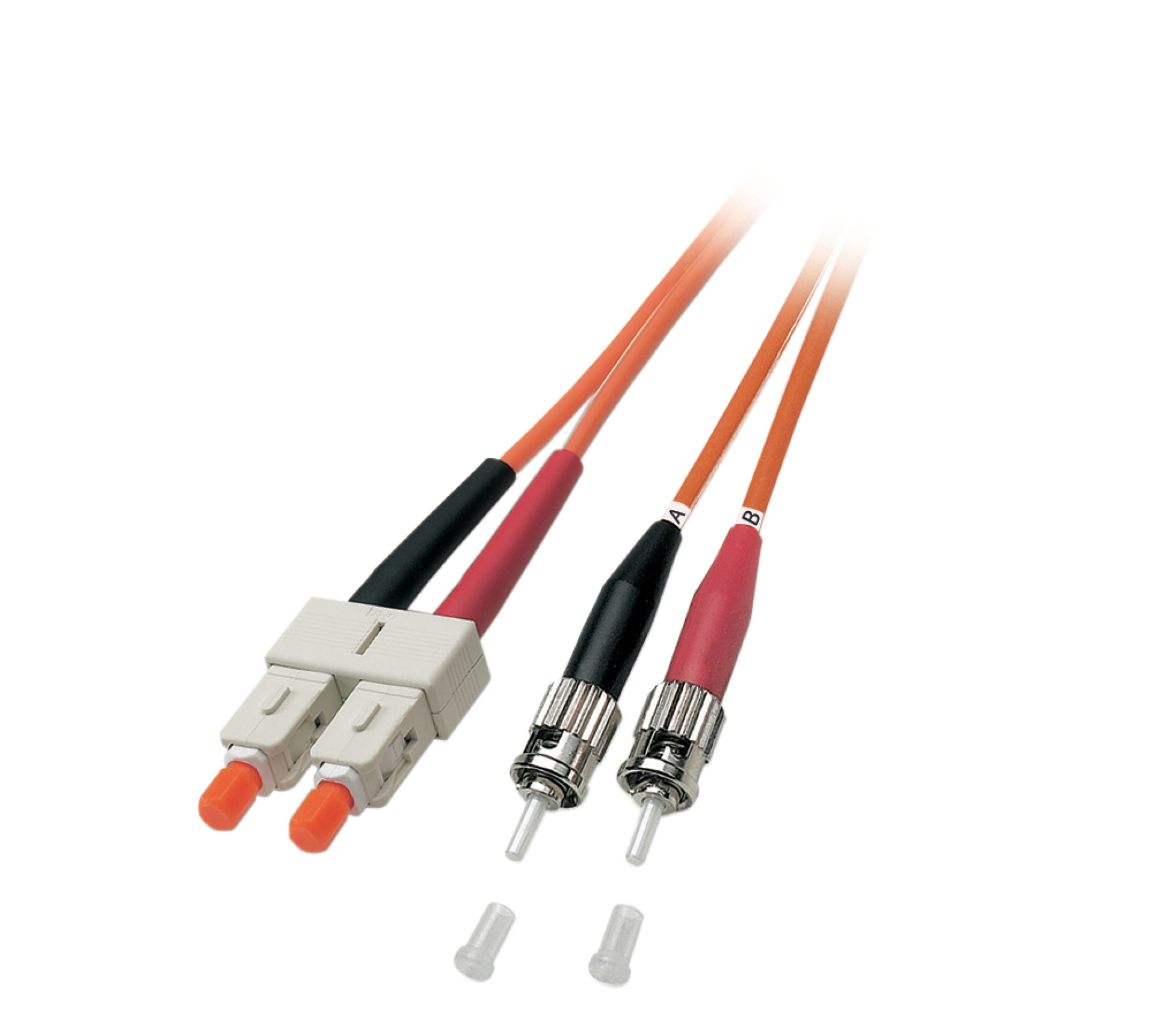 Duplex Patchkabel SC-ST OM2 15m LSZH 3mm orange