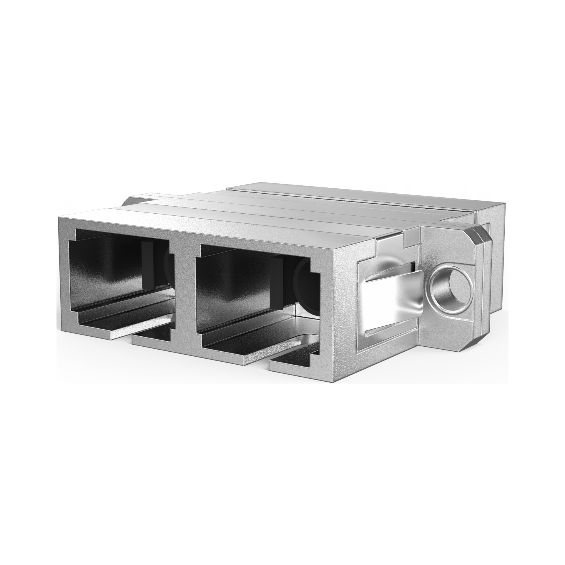 Adapter  SC Duplex OS2 metal housing 