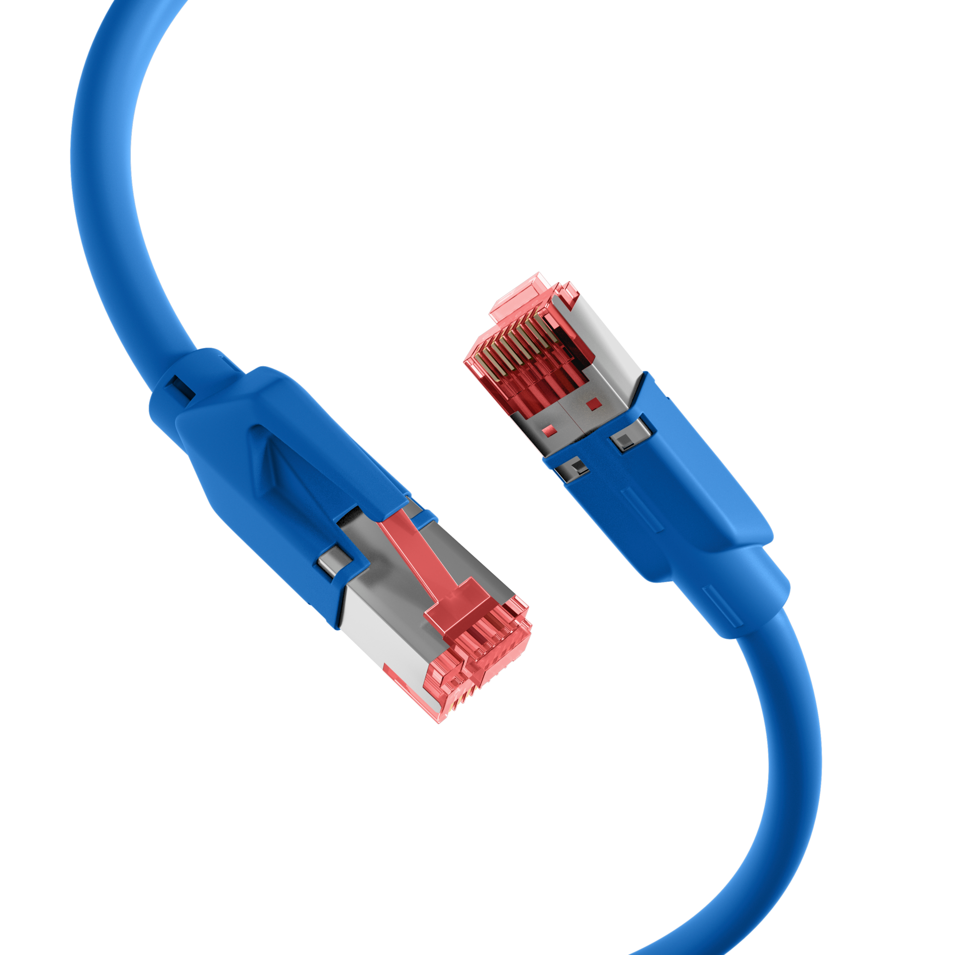 RJ45 Patch Cord Cat.7 S/FTP LSZH TM21 blue 1m