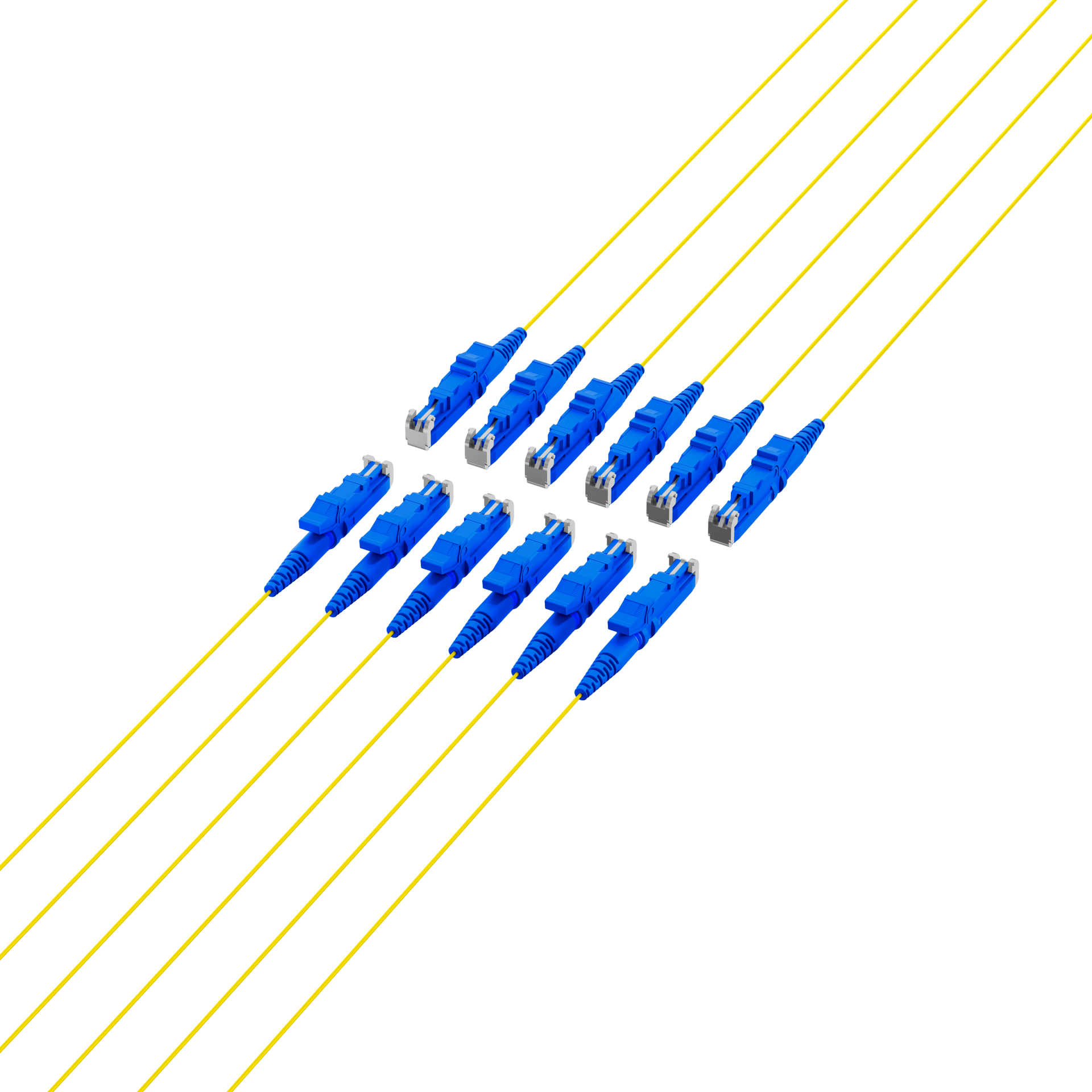 Fiber Pigtail E2000® OS2 G652D-Yellow 2m - 1 piece