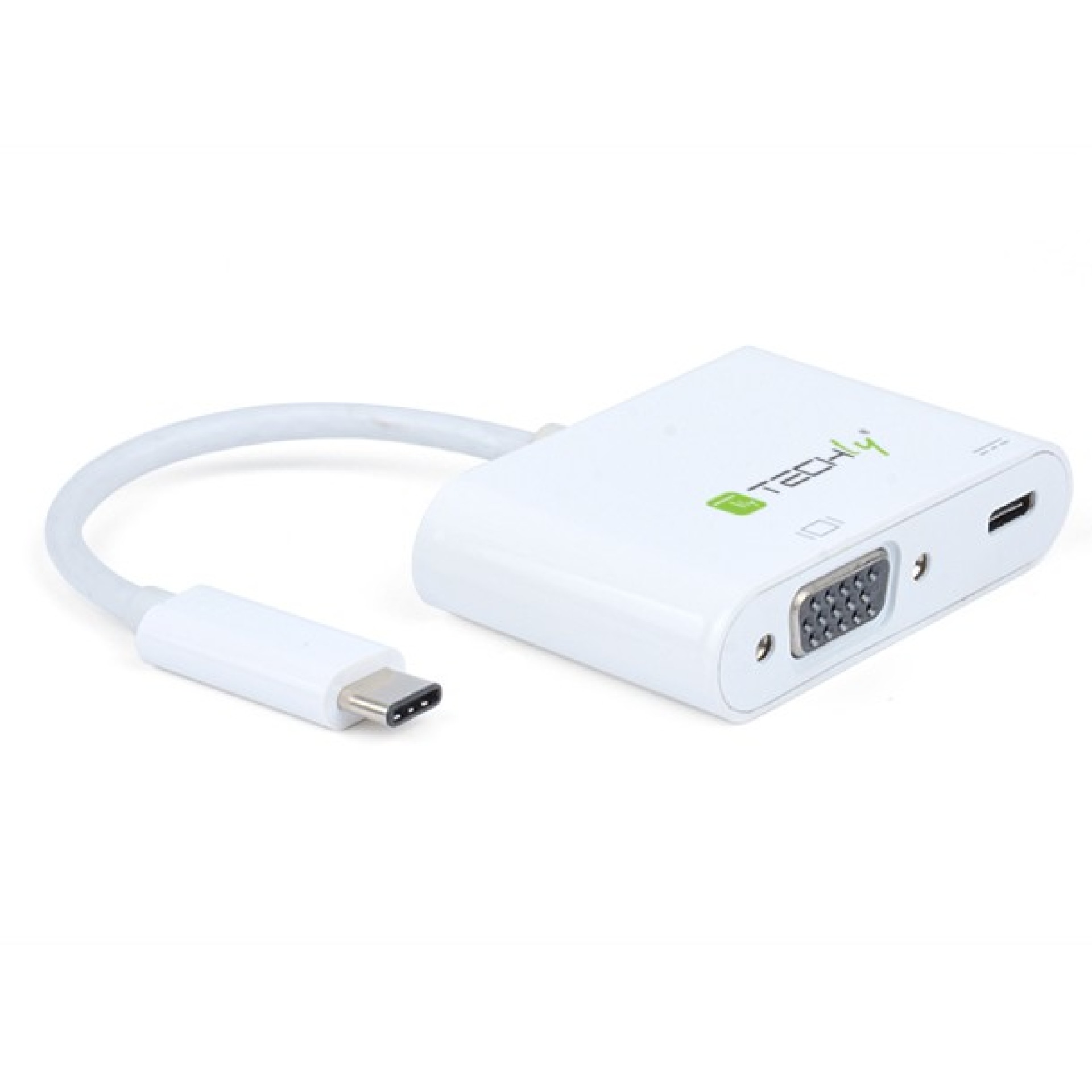 Konverter Kabel Adapter USB-C auf VGA,,Typ C USB Aufladeport