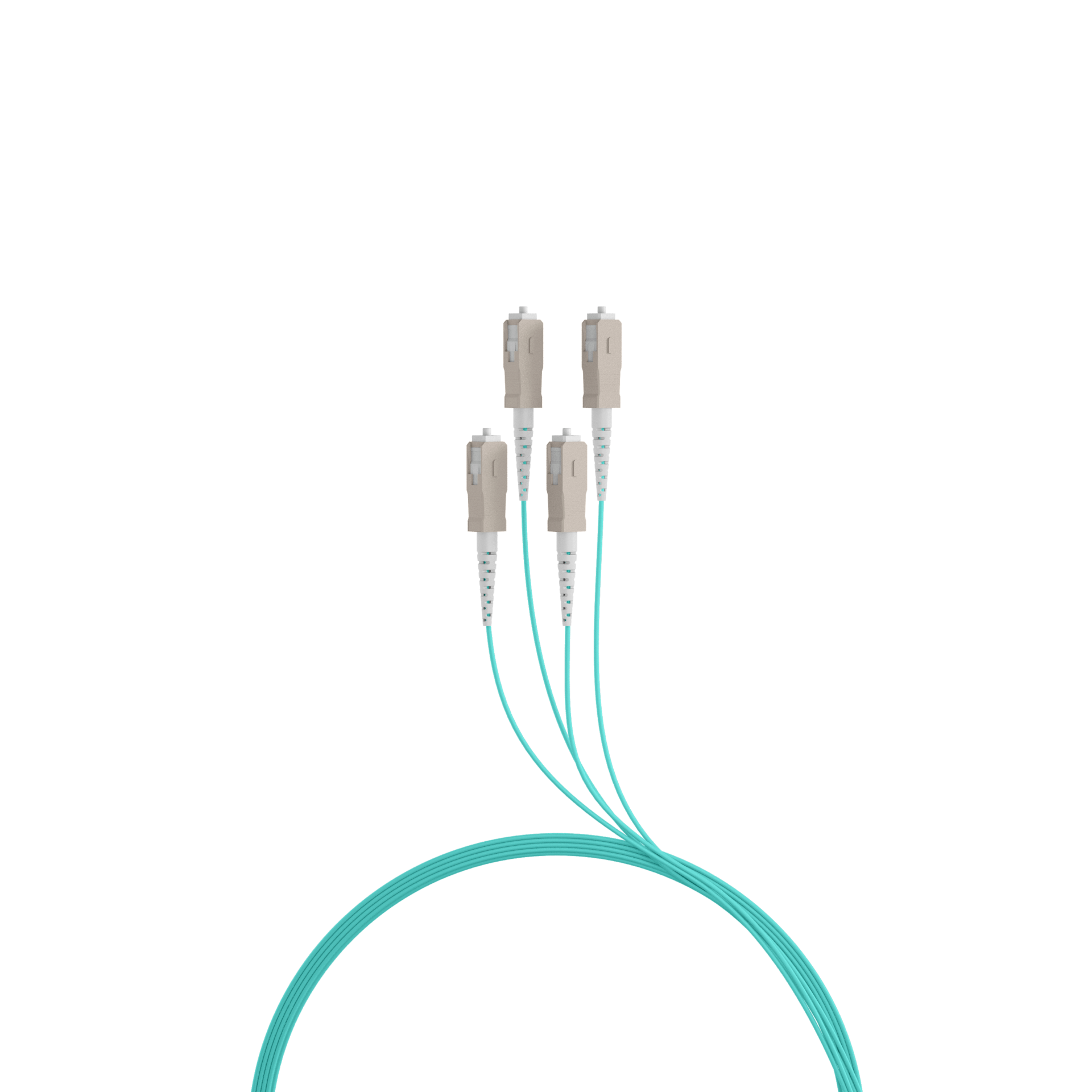 Trunkkabel U-DQ(ZN)BH OM3 4G (1x4) SC-SC,50m Dca LSZH