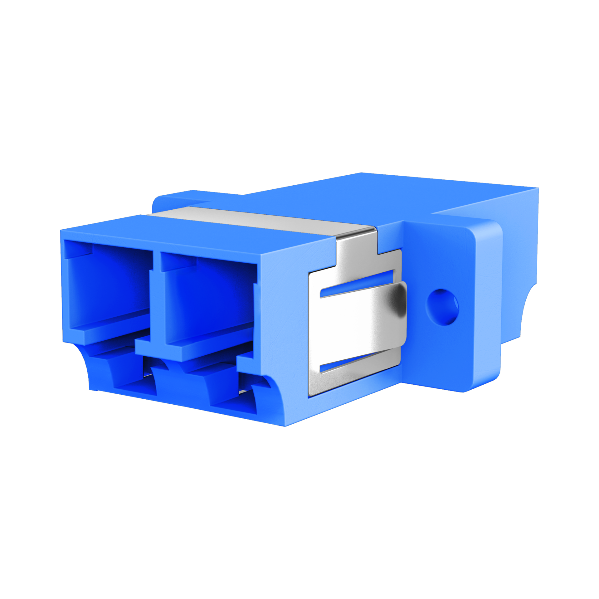 Adapter  LC Duplex OS2 blue 