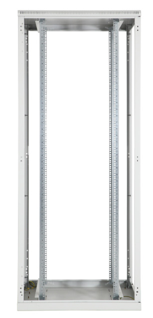 Netzwerkschrank 42HE, 800x800,,RAL7035, o. Türen+Seitenwände