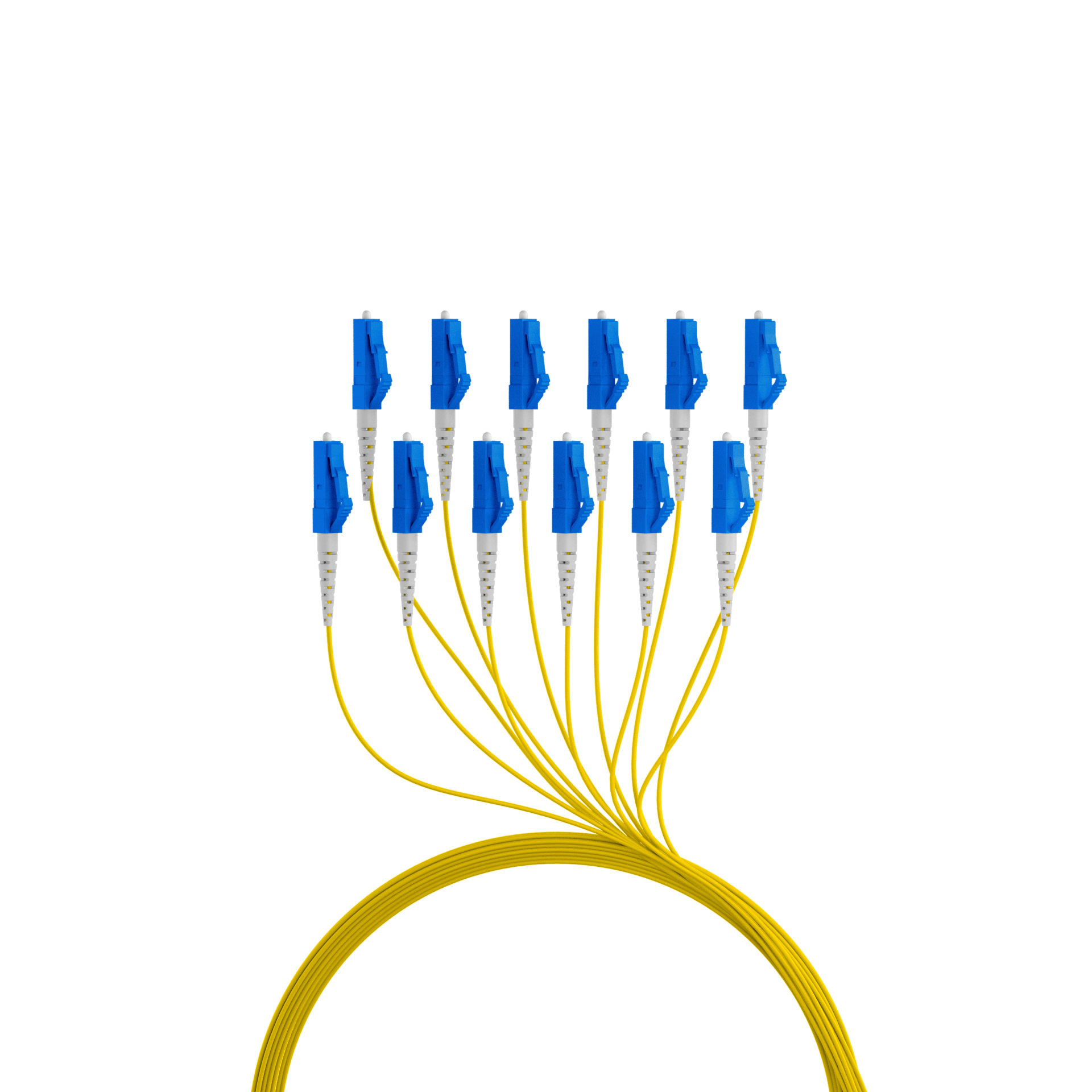 Trunkkabel U-DQ(ZN)BH OS2 12E (1x12) LC-LC,200m Dca LSZH