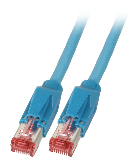 RJ45 Patchkabel Cat.6A S/FTP FR HF,Kerpen F6-90 TM21 gelb 2,5m