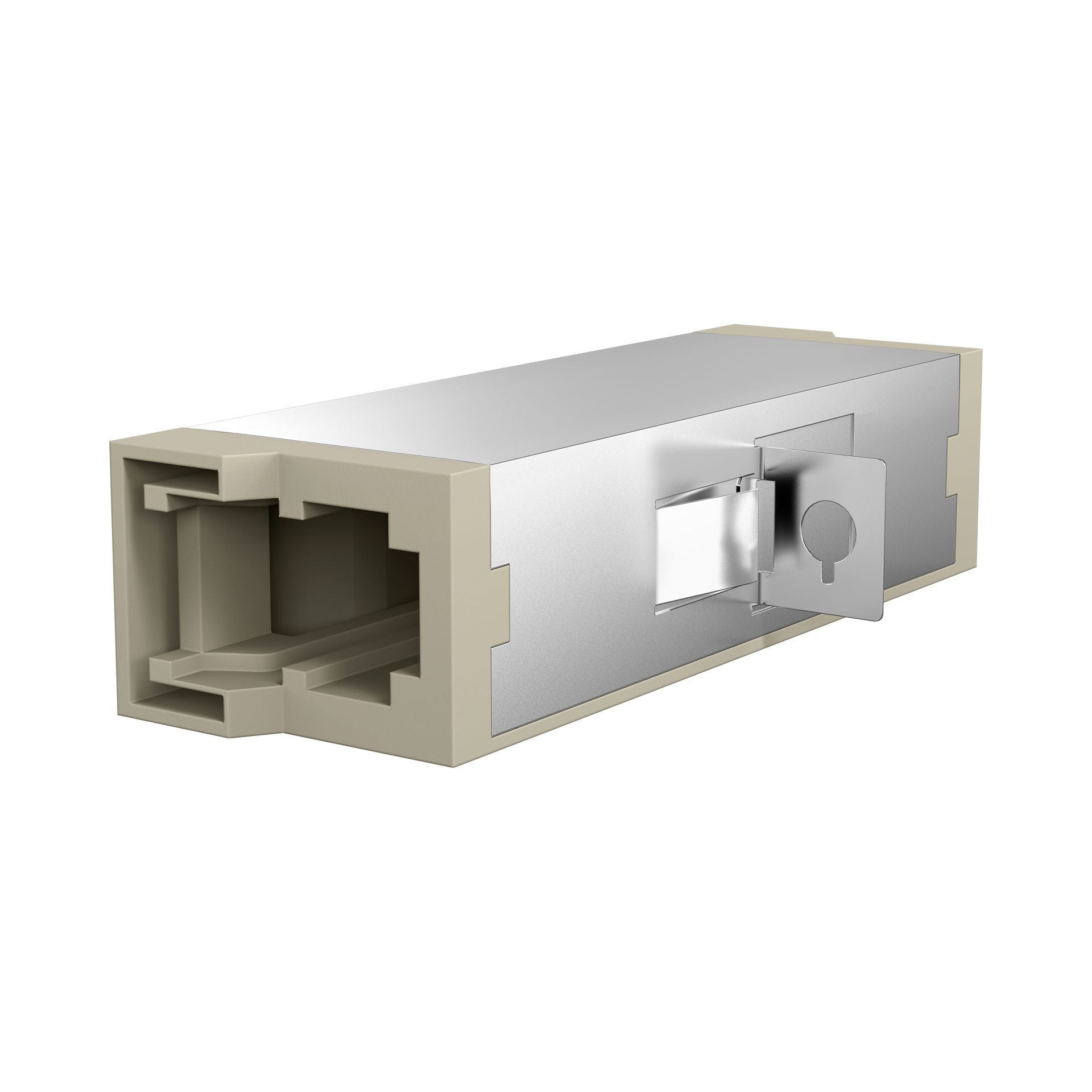 R&M adapter E2000® Simplex OM2 beige grade M