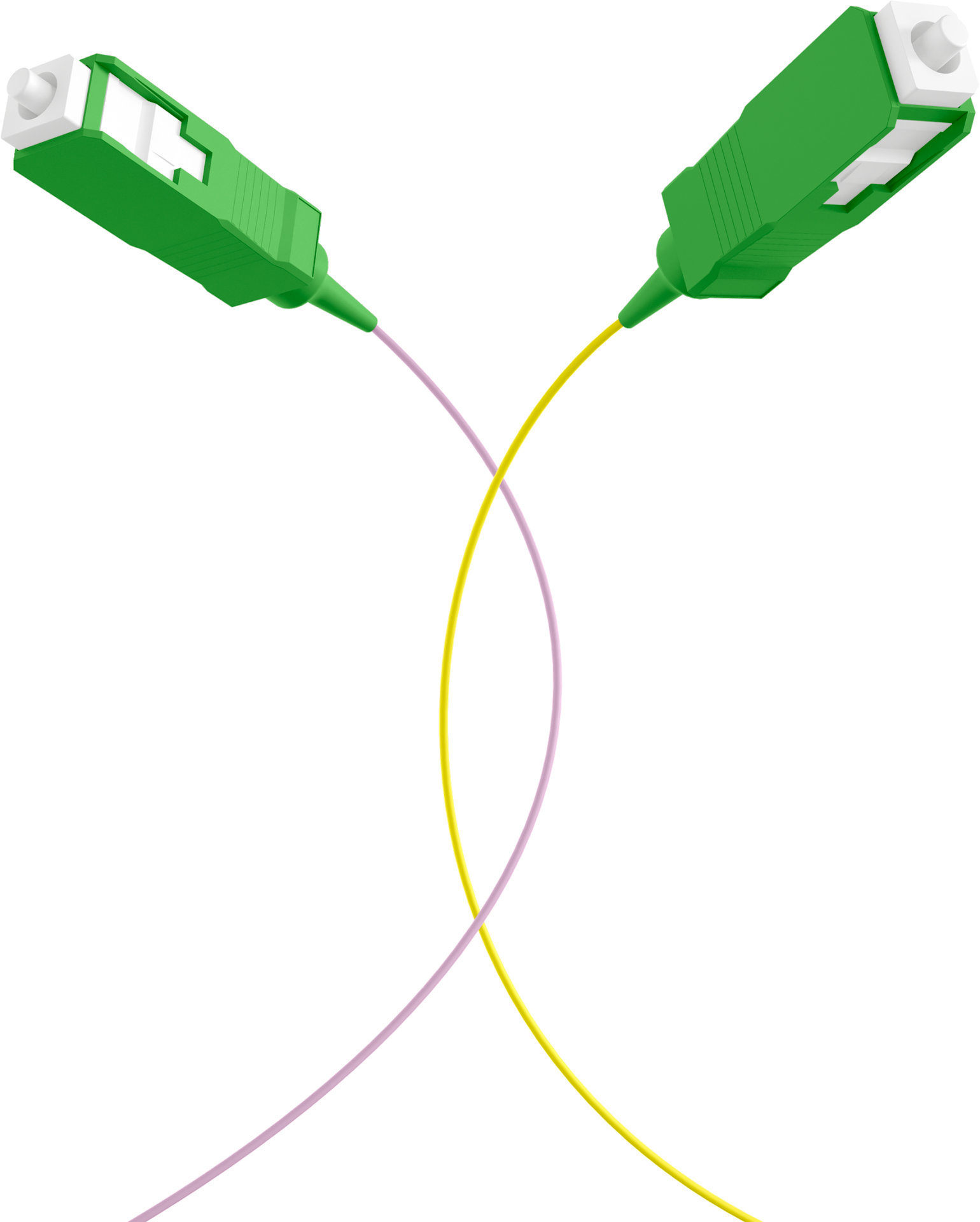 INFRALAN® Faserpigtail SC/APC OS2 G652D-farbiges Set 2m - 12 Stück