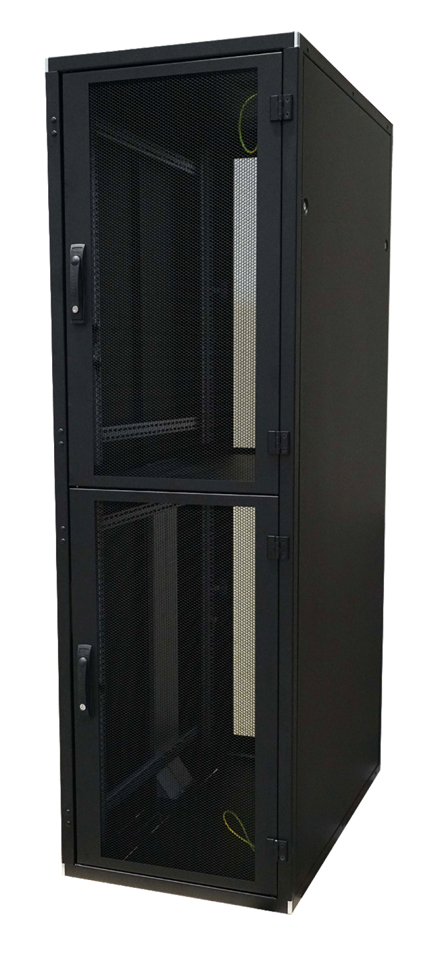 Co-Location Rack PRO, 4 x 10HE, 800x1000,mm, F+R 1-tlg. perforiert, RAL7035