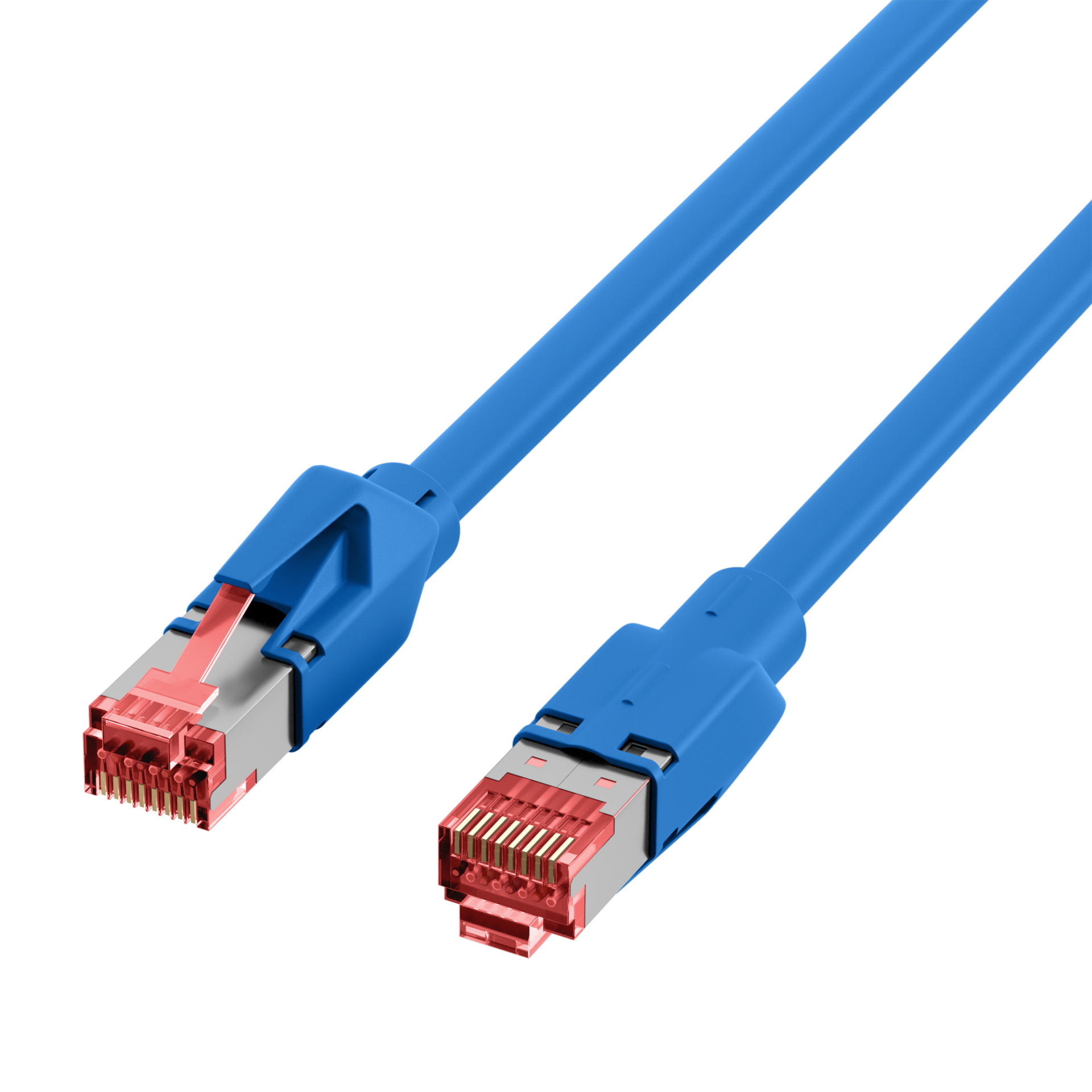 RJ45 Patch Cord Cat.7 S/FTP LSZH TM21 blue 0,5m