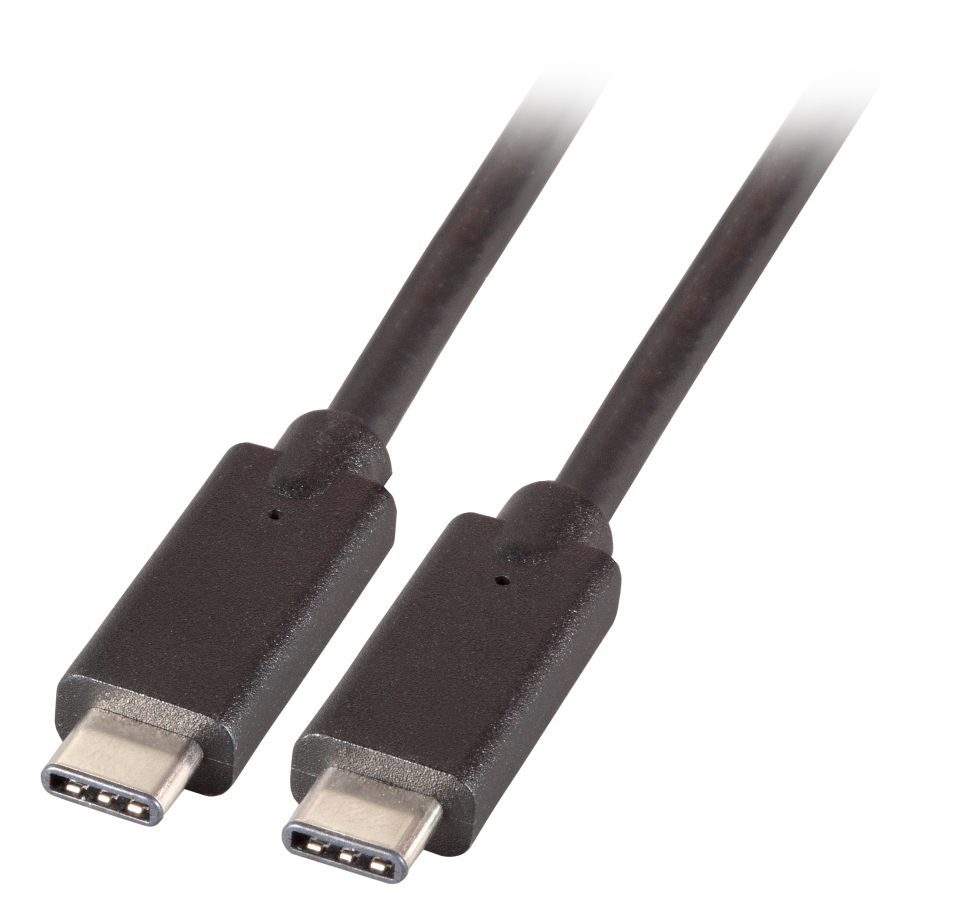 USB3.2 Gen.1 5Gbit 3A Connection Cable C-C, M-M, 2.0m, black