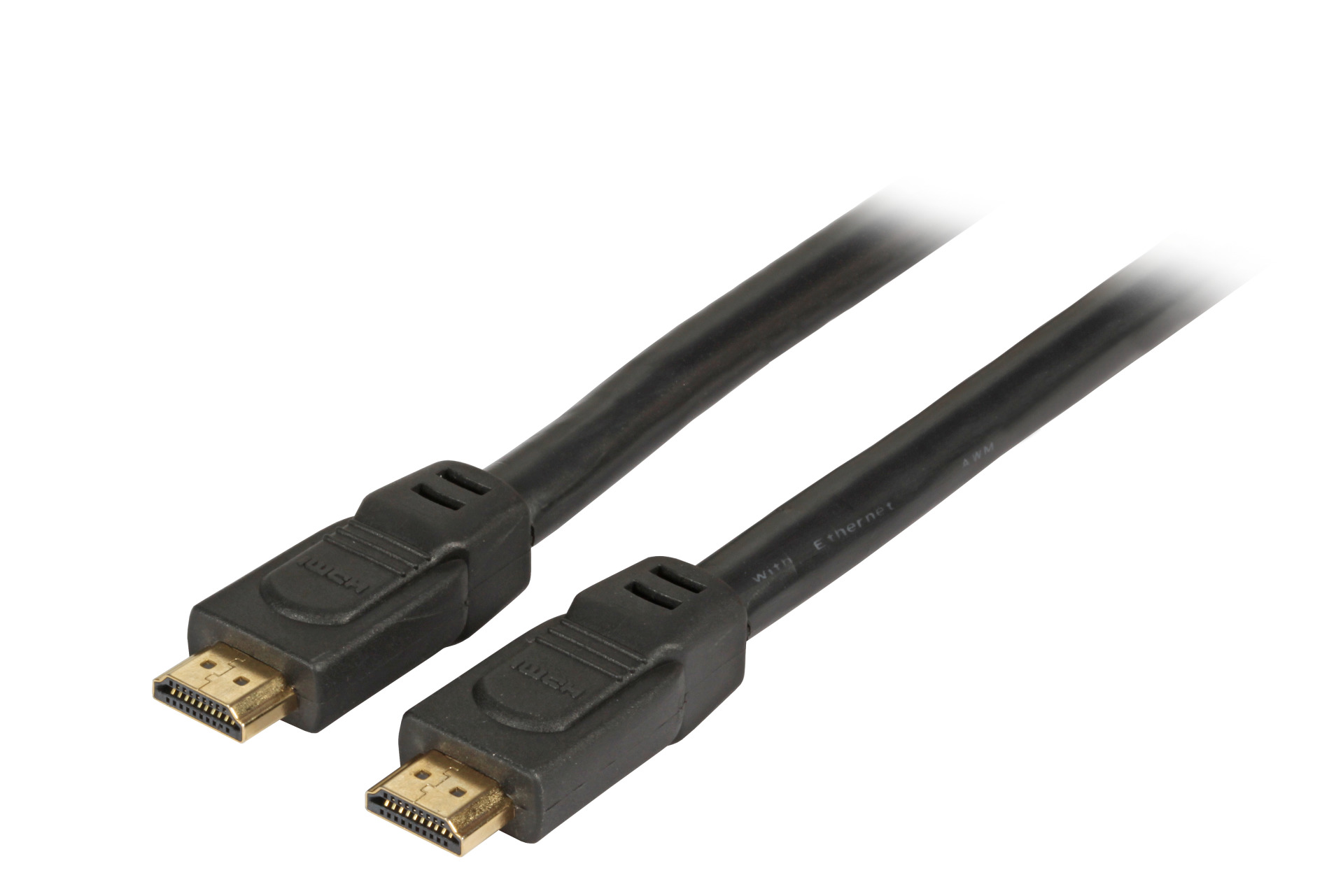 HighSpeed HDMI Kabel with Ethernet 4K60Hz,A-A St-St, 7,5m, schwarz | schwarz | 7,5 m | K5431SW.7,5