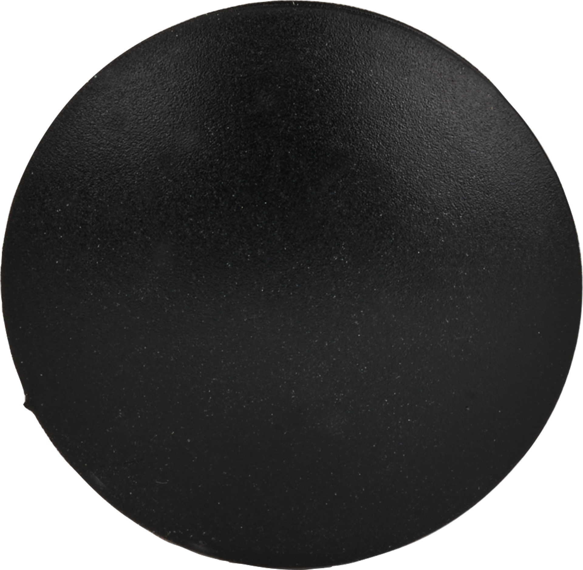 Blindstopfen  22,5 mm/1,6 mm,PVC schwarz