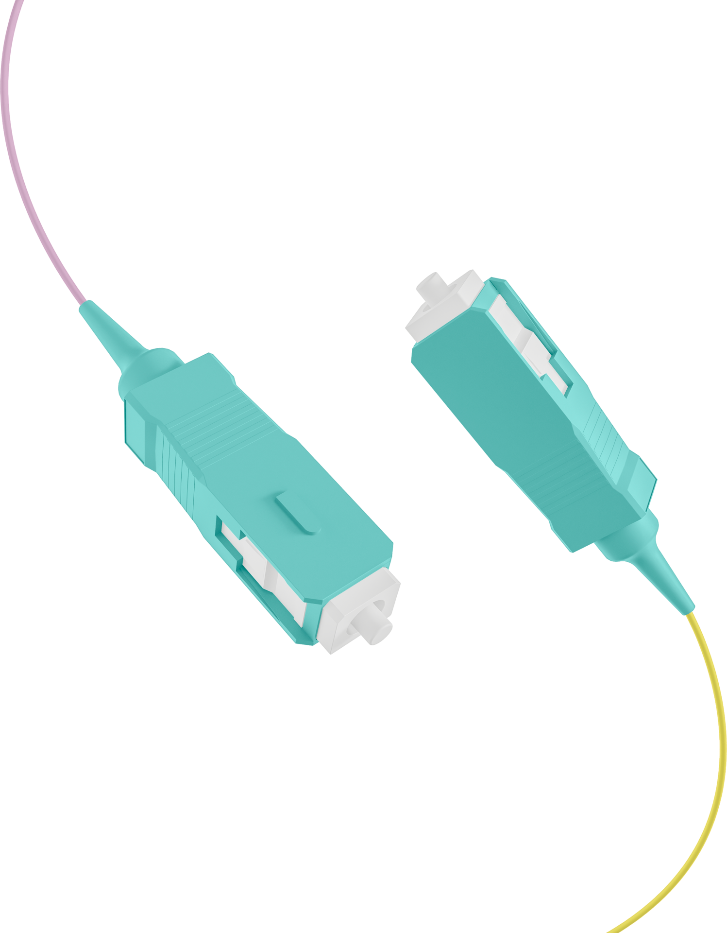 Faserpigtail SC OM3 -farbiges Set 2m - 12 Stück