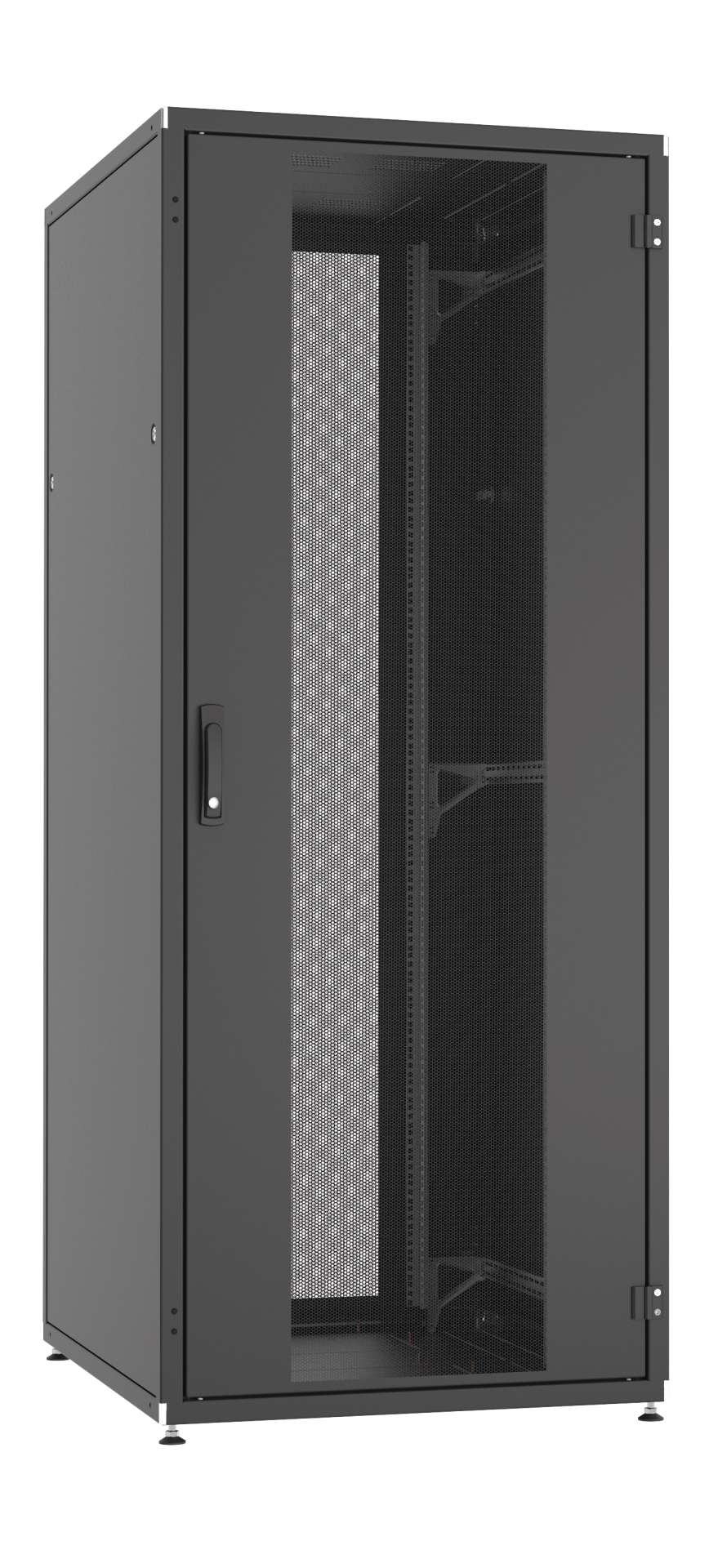19" server cabinet PRO 24HE 800x1000mm F+R=1-piece RAL9005
