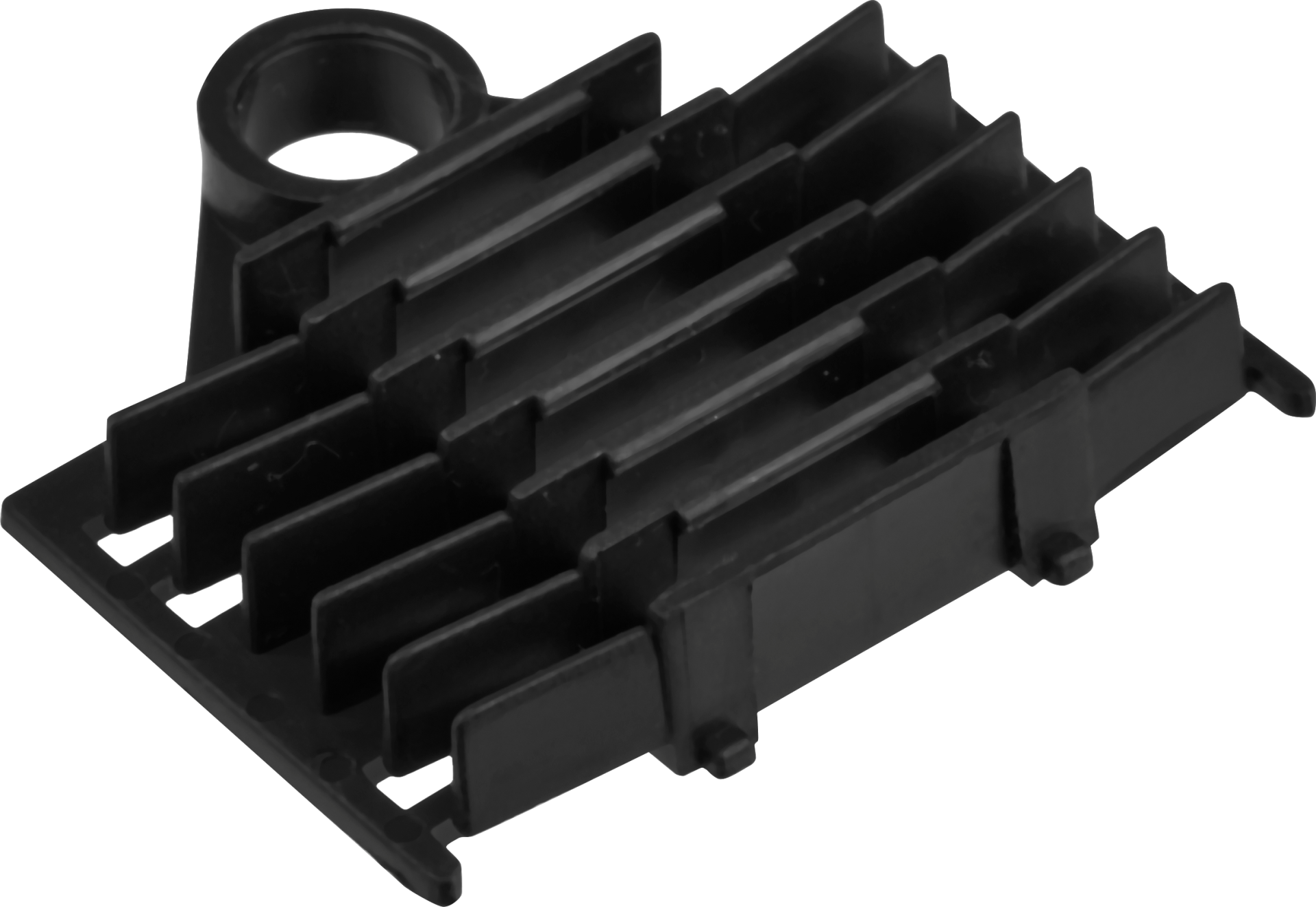 Splice holder for 12 x arc splices with shrink tube, black