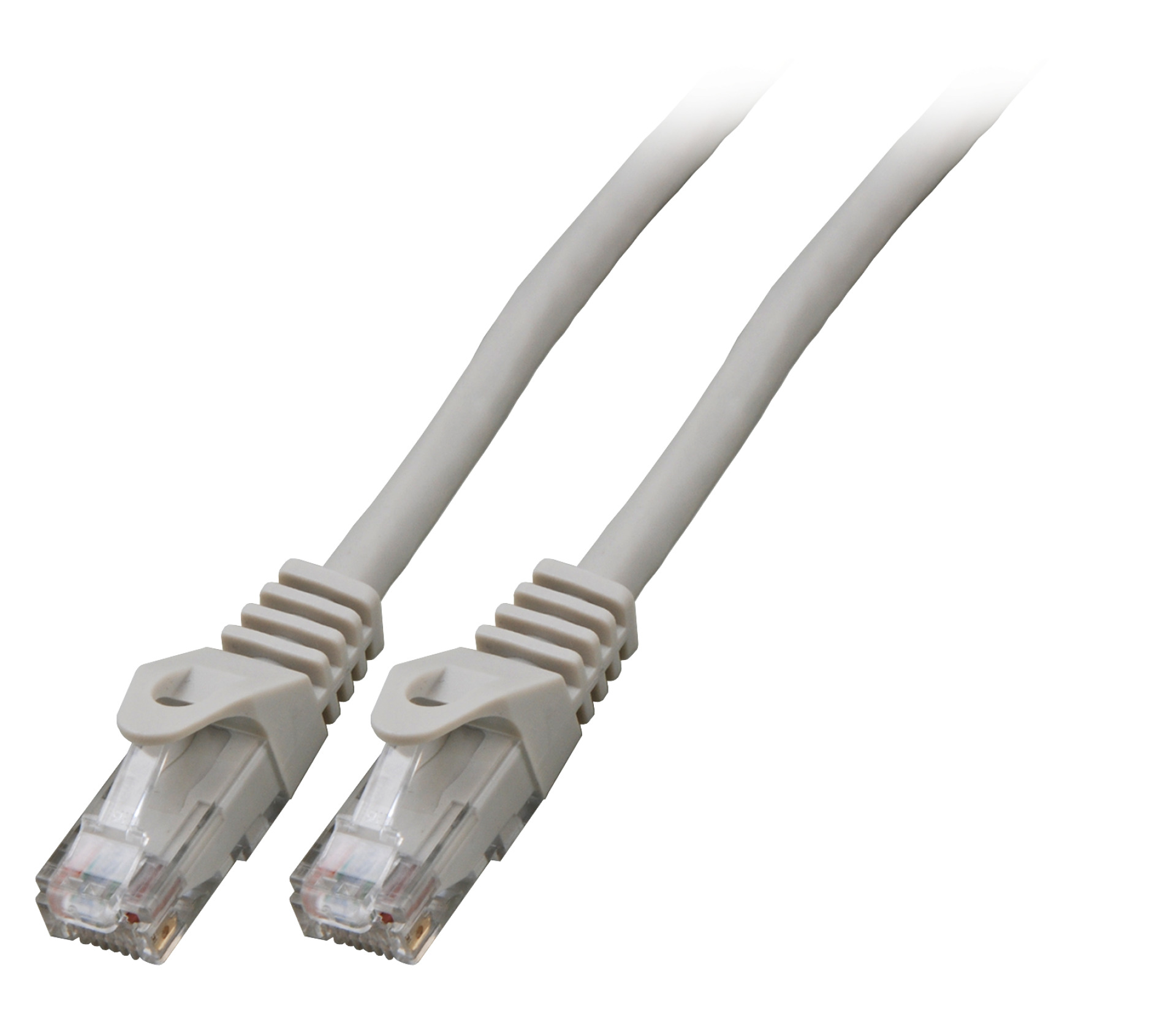 Patch cord 10m RJ45 cat.5e U/UTP, grey colour