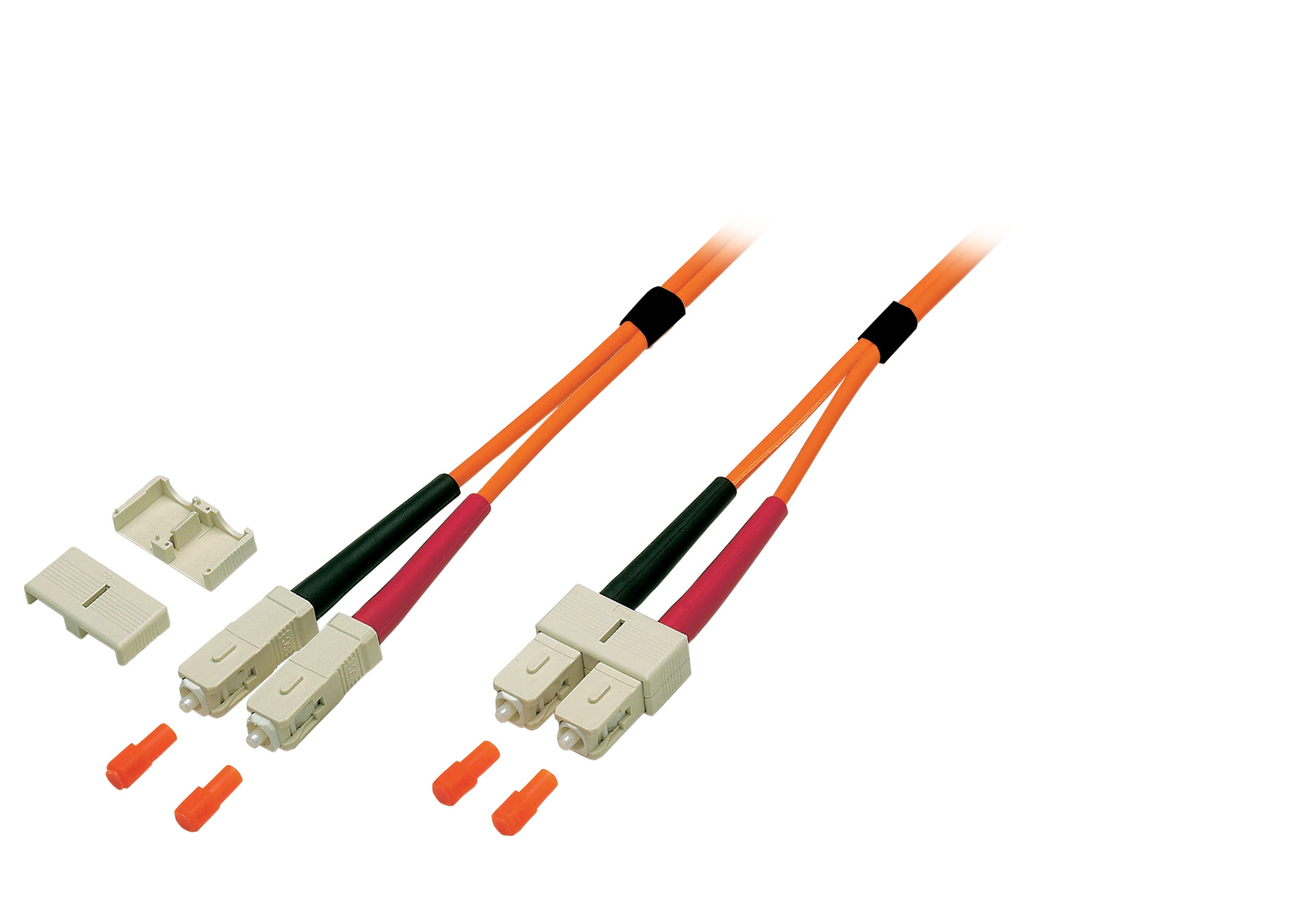 SC/SC Multimode 50/125 OM2 20m Fiber Optics Cable - Fibre Optic