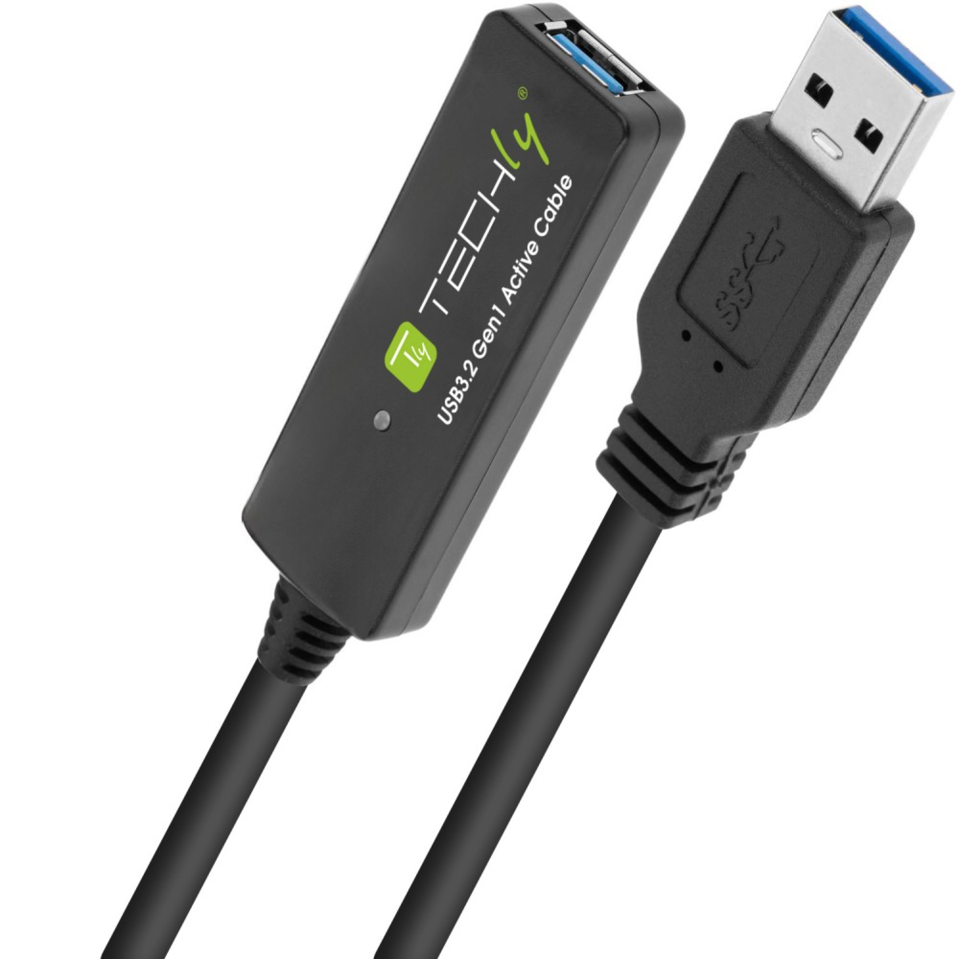 Techly Verlängerungskabel USB3.2, SuperSpeed+ 10m