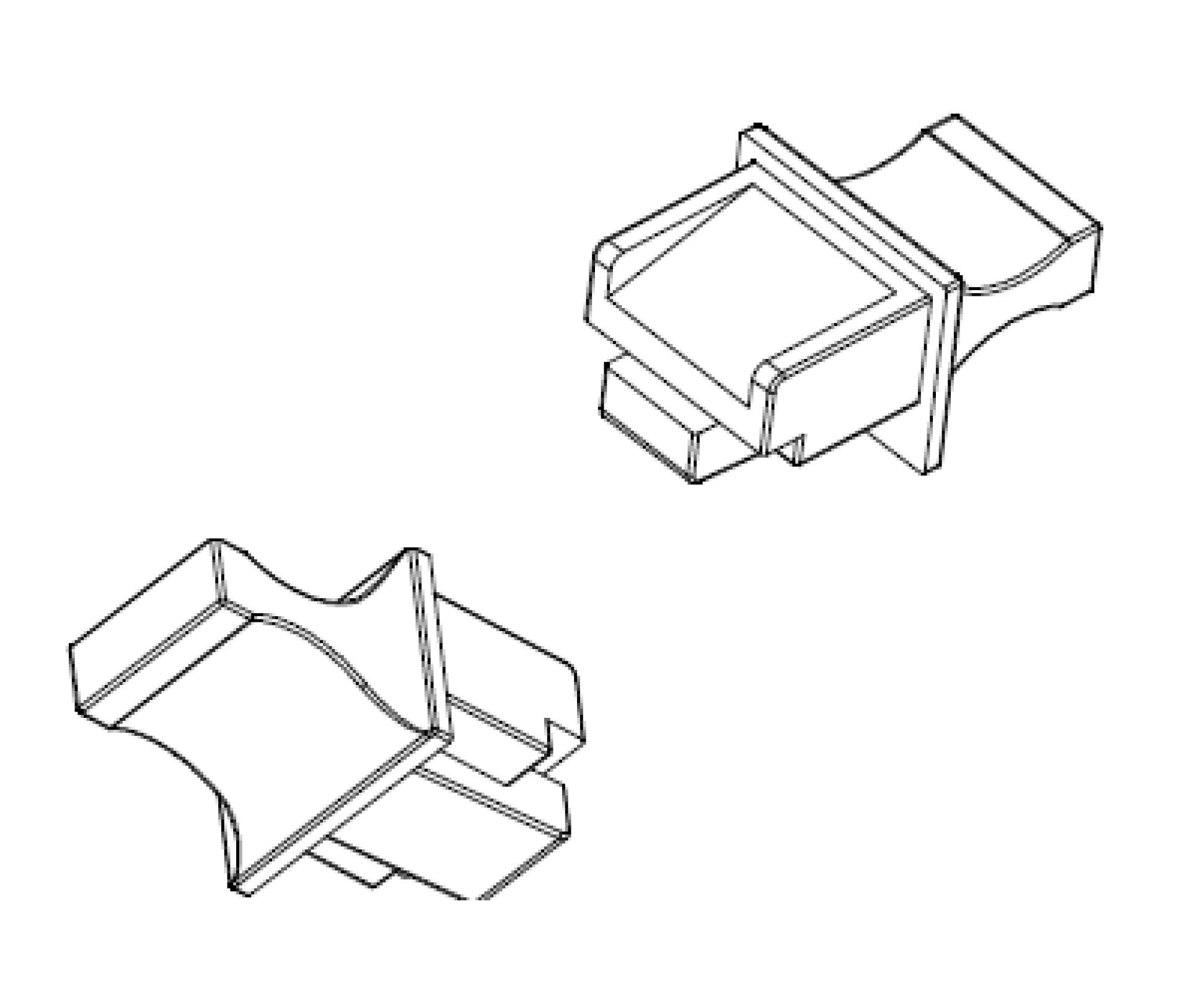 Cache anti poussière RJ45 noir 100pcs pour RJ45 inutilisés