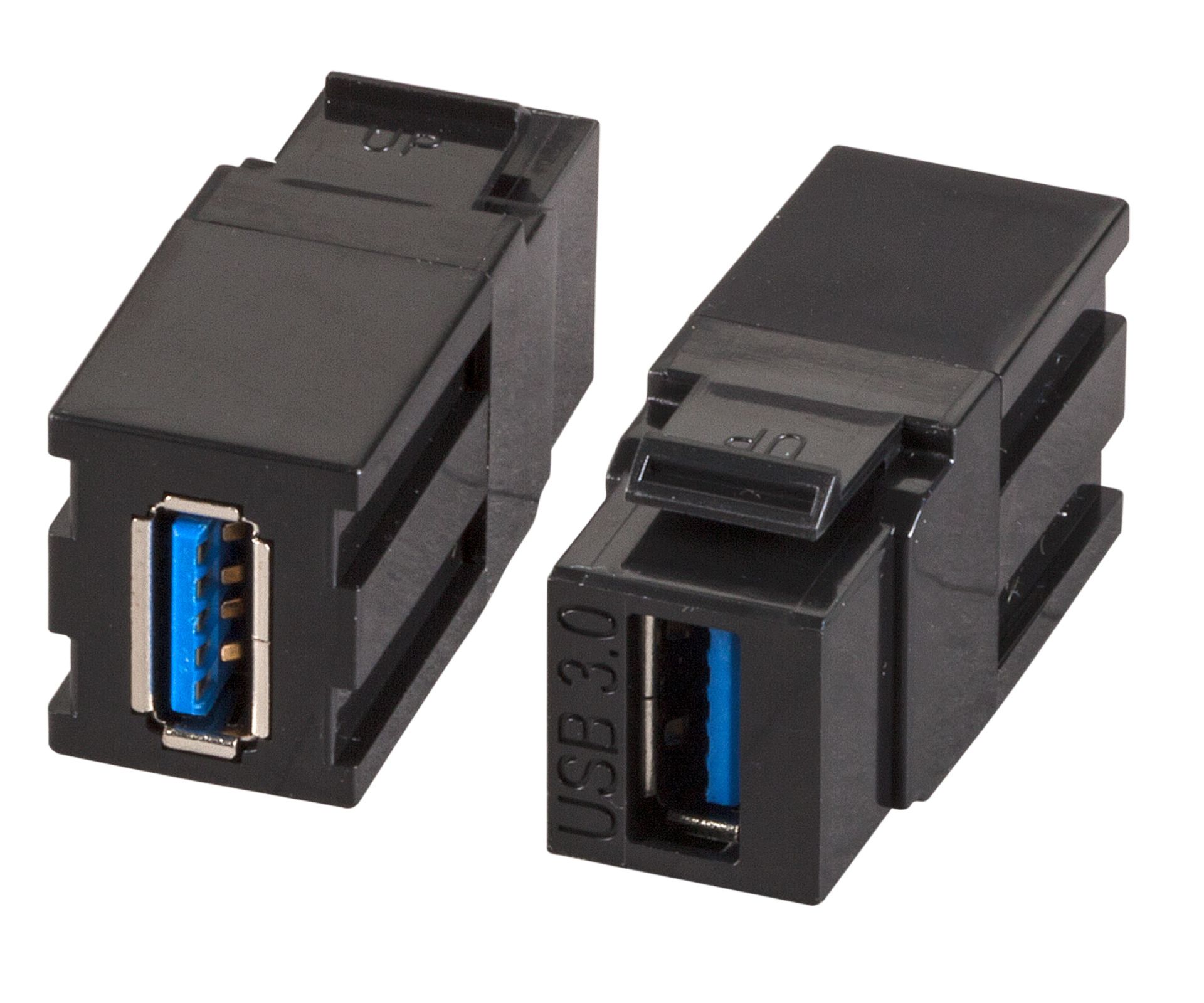 Adaptateur USB 3.2 Gen1  A-A noir